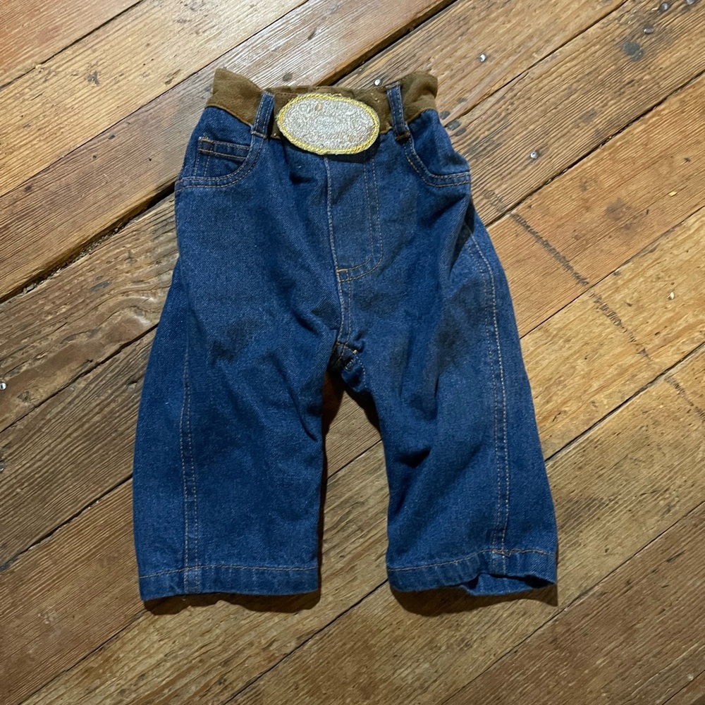 0-6 months cowboy jeans 4rodeo brand